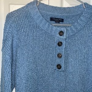 American Eagle Button Up Oversized Sweater